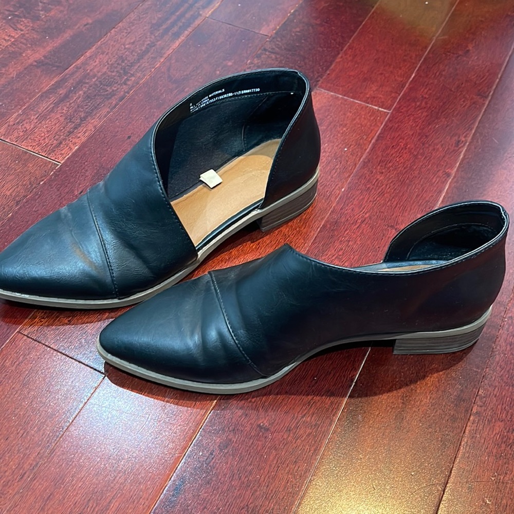 Black Target Loafers